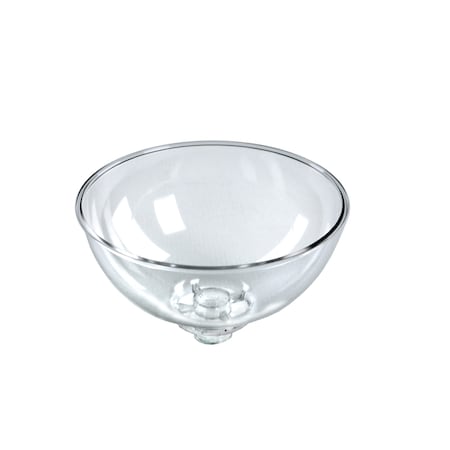 Azar Displays Clear Plastic Bowl 10" Dia. x 5" Deep 700905
